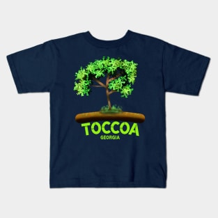 Toccoa Georgia Kids T-Shirt